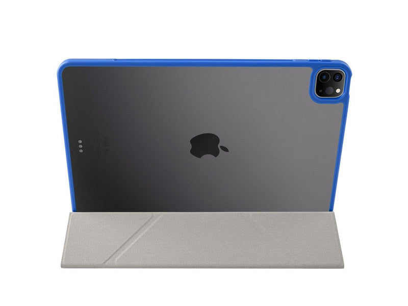 Pomologic - BookFold Clear for iPad Air 13 M2/M3/M4 Clear/Blue