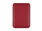 Pomologic Card Wallet Stand Red Velvet w/Mag