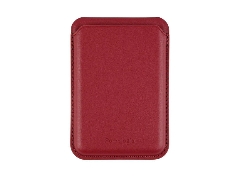 Pomologic Card Wallet Stand Red Velvet w/Mag