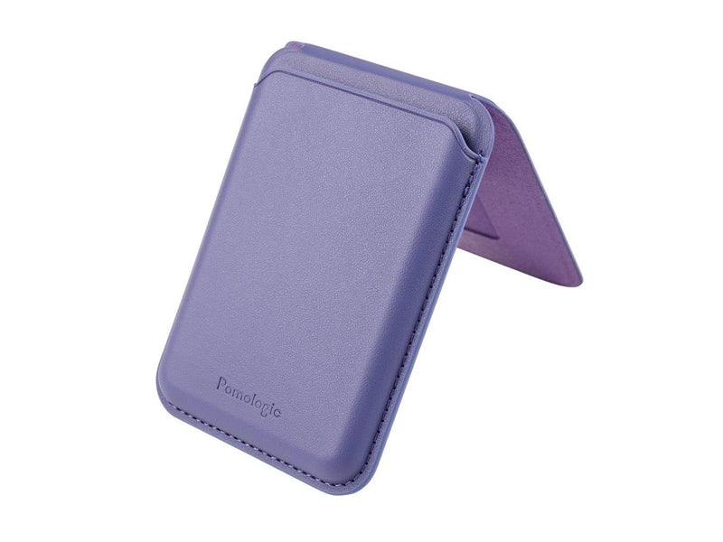 Pomologic Card Wallet Stand Violet Ash w/Mag