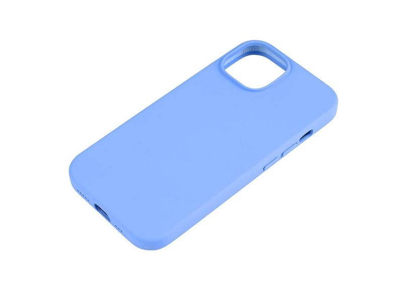 Pomologic CoverCase Silicone iPhone 15 Blue W/Magsafe