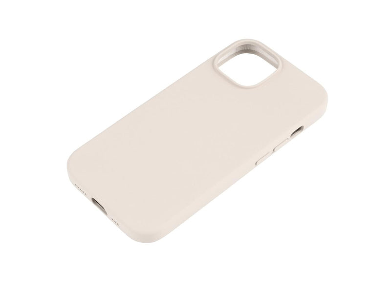 Pomologic CoverCase Silicone iPhone 15 Ivory W/Magsafe