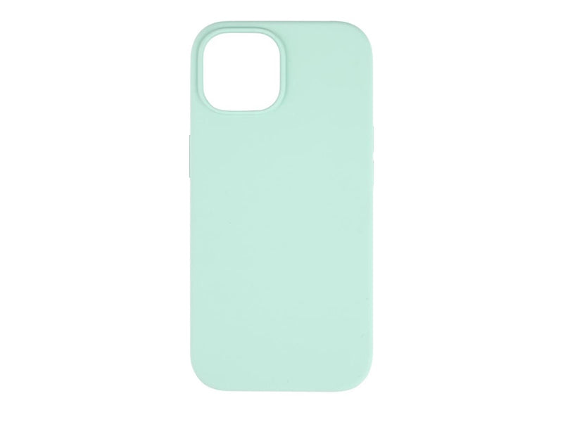 Pomologic CoverCase Silicone iPhone 15 Turquoise W/Magsafe