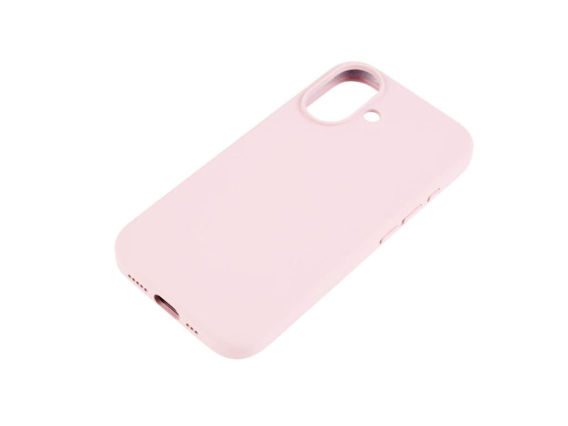 Pomologic CoverCase Silicone iPhone 16 Light Pink W/Magsafe