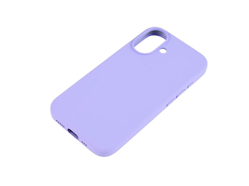 Pomologic CoverCase Silicone iPhone 16 Light Purple W/Magsafe
