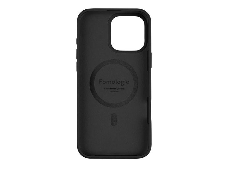 Pomologic CoverCase Silicone iPhone 16 Pro Max Black W/Magsafe