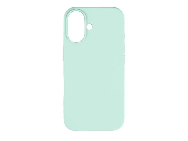 Pomologic CoverCase Silicone iPhone 16 Turquoise W/Magsafe