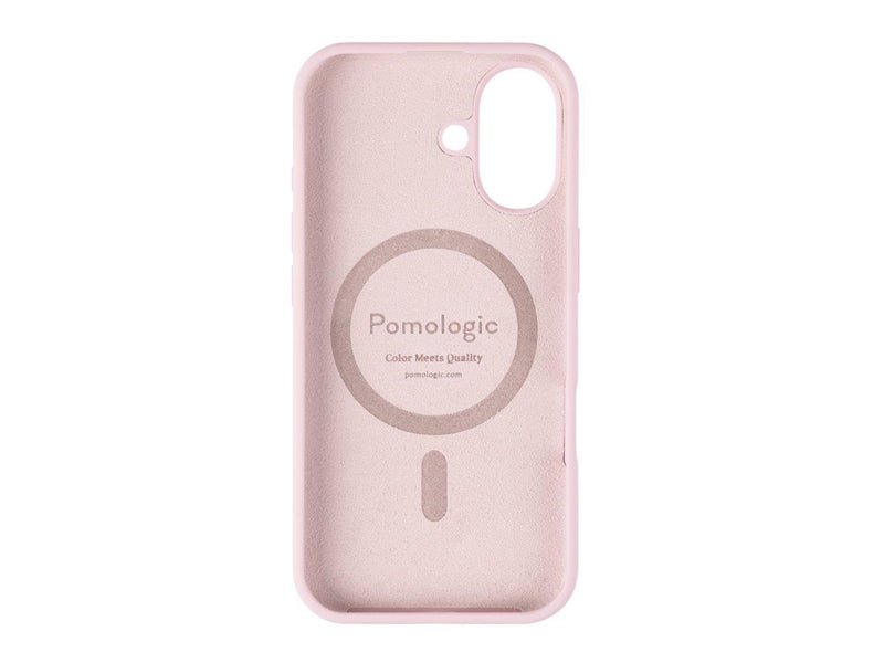 Pomologic CoverCase Silicone iPhone 17 Light Pink W/Magsafe