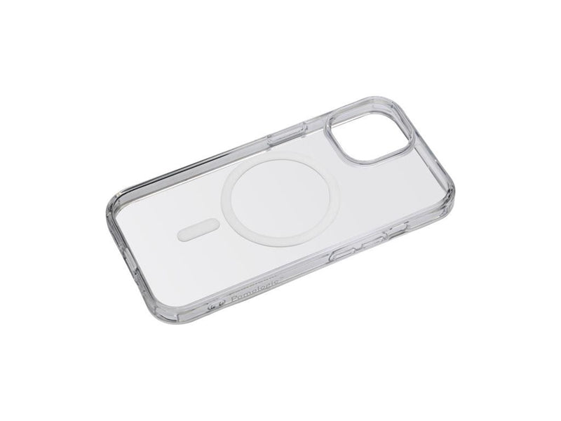 Pomologic Covercase Rugged for iPhone 15 Clear W/Magsafe