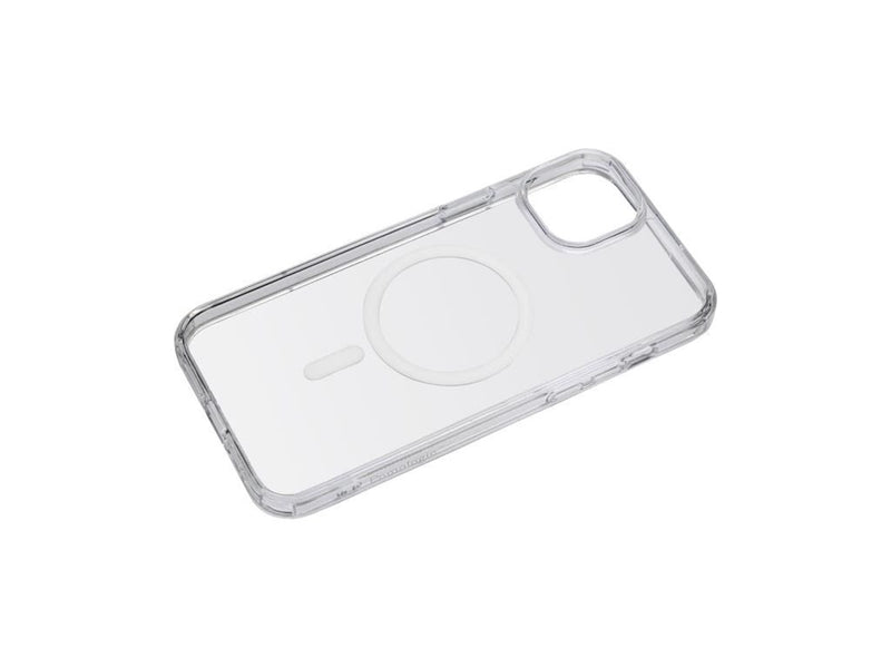 Pomologic Covercase Rugged for iPhone 15  Plus Clear W/Magsafe