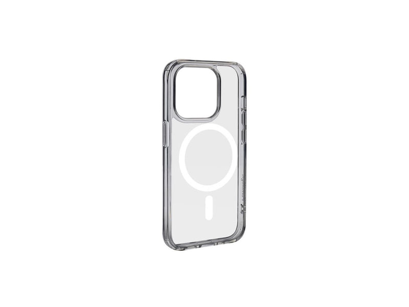 Pomologic Covercase Rugged for iPhone 15 Pro Clear W/Magsafe