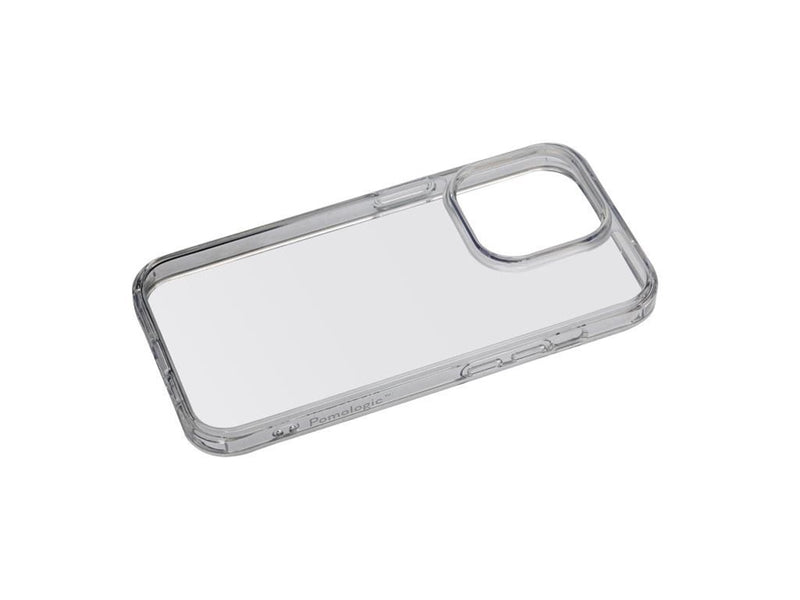 Pomologic Covercase Rugged for iPhone 15 Pro Max Clear
