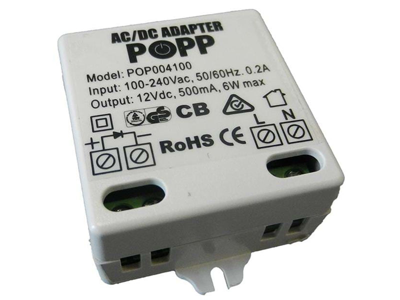 Popp External Mains Adapter for POPP Smoke Sensor POPE0