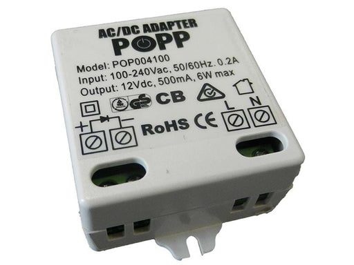 Popp External Mains Adapter for POPP Smoke Sensor POPE0