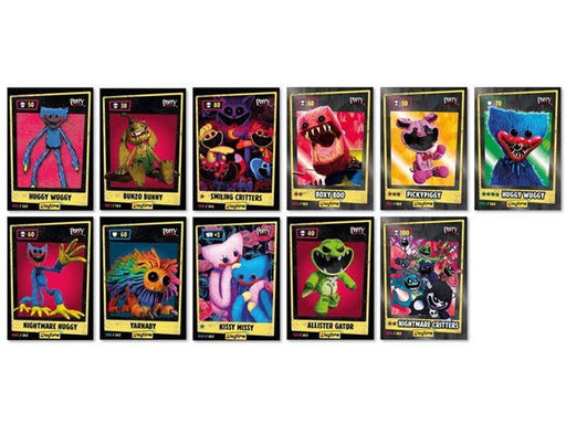 Poppy Playtime Collectible Cards 5 Pack - assorted