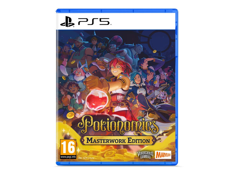 Potionomics (Masterwork Edition) - Sony PlayStation 5 - RPG - PEGI 16