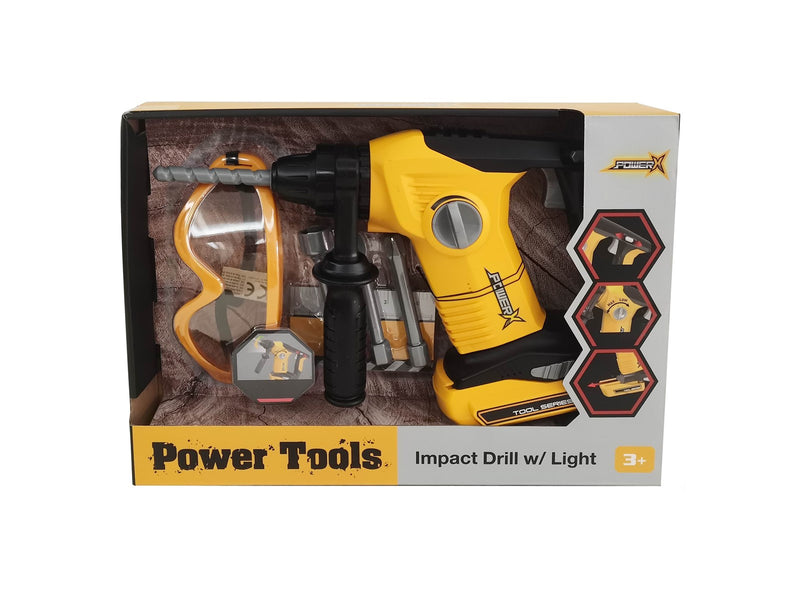 Power X Impact Drill machine w/ Light