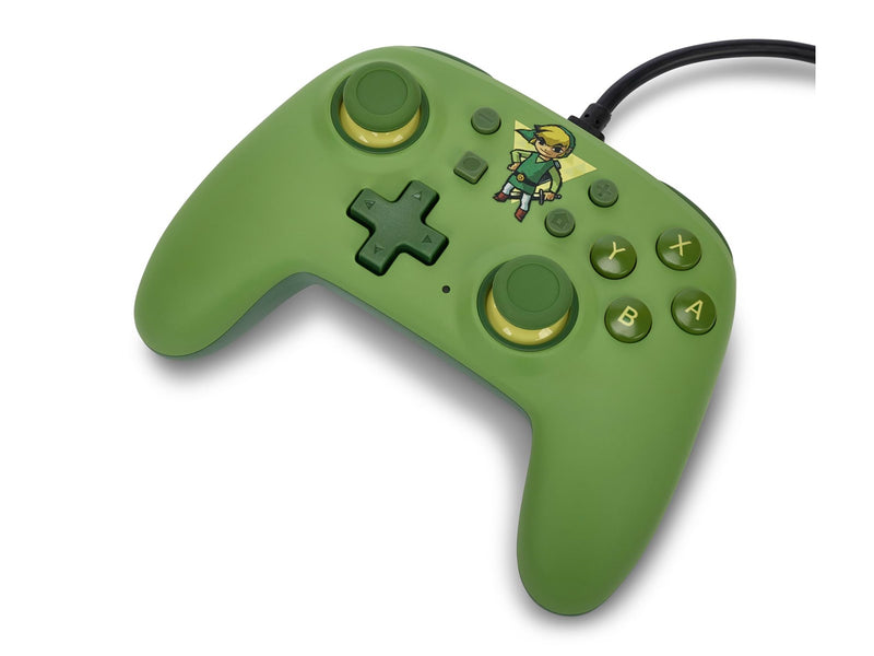 PowerA Der kabelgebundene Nano-Controller für Nintendo Switch - Toon Link - Wired Controller - Nintendo Switch