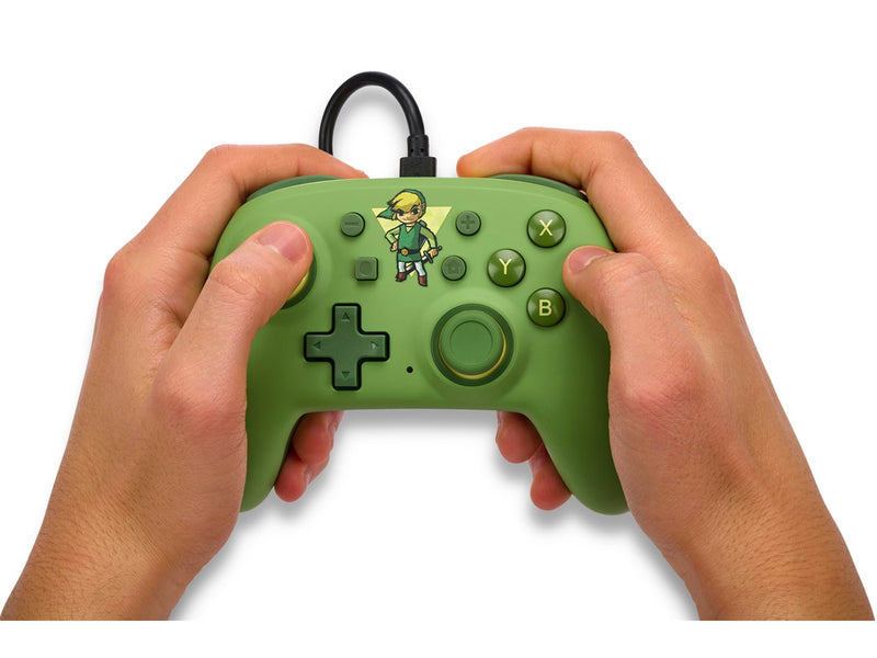 PowerA Der kabelgebundene Nano-Controller für Nintendo Switch - Toon Link - Wired Controller - Nintendo Switch