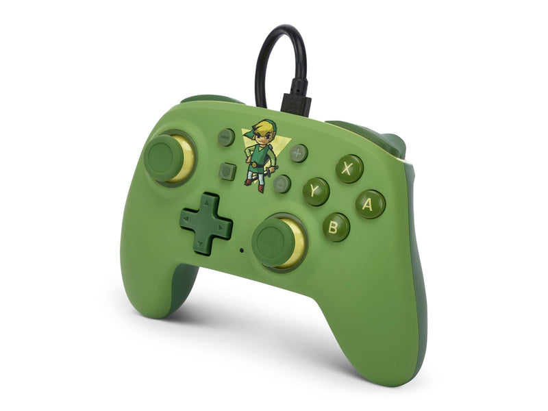 PowerA Der kabelgebundene Nano-Controller für Nintendo Switch - Toon Link - Wired Controller - Nintendo Switch