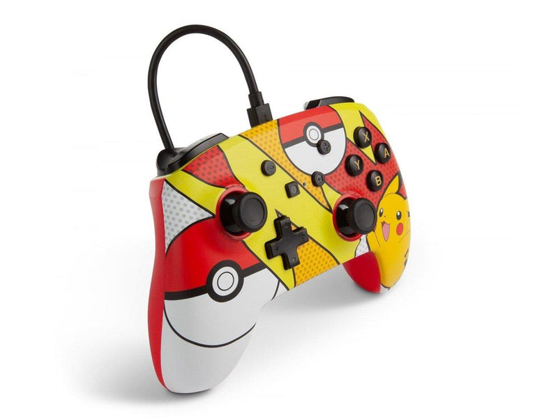 PowerA Enhanced - Pokemon Pikachu Pop Art - Wired Controller - Nintendo Switch