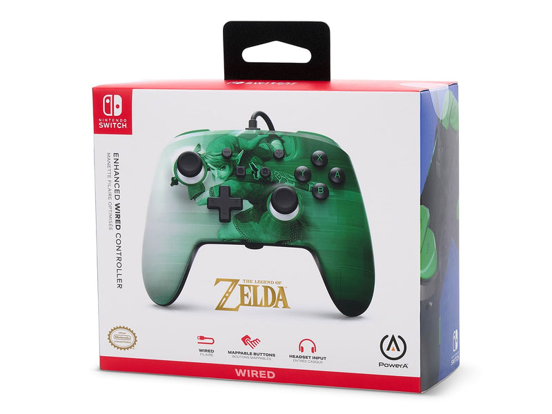 PowerA Enhanced Wired Controller for Nintendo Switch - Heroic Link - Wired - Nintendo Switch