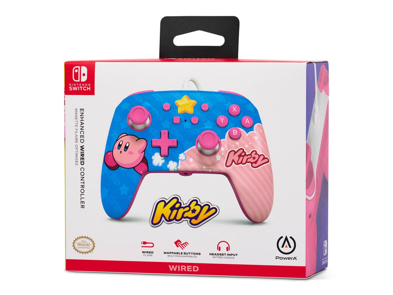 PowerA Enhanced Wired Controller for Nintendo Switch - Kirby - Wired Controller - Nintendo Switch