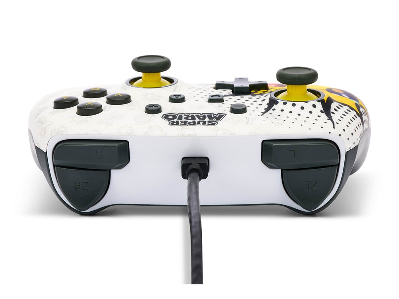 PowerA Enhanced Wired Controller for Nintendo Switch - Mario Bob-omb Blast - Wired Controller - Nintendo Switch