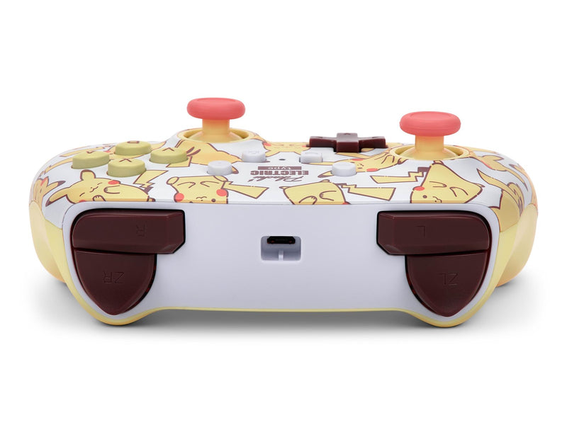 PowerA Enhanced Wired Controller for Nintendo Switch - Pikachu Blush - Wired Controller - Nintendo Switch