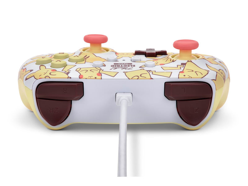 PowerA Enhanced Wired Controller for Nintendo Switch - Pikachu Blush - Wired Controller - Nintendo Switch