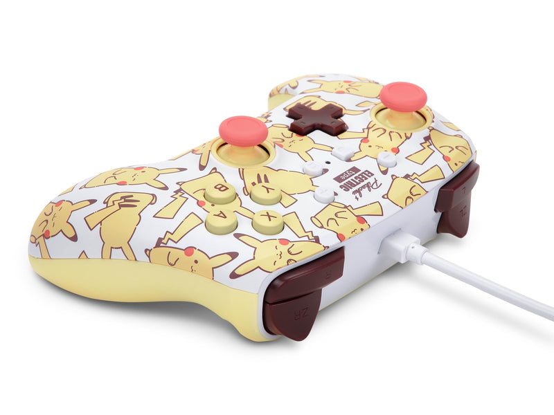 PowerA Enhanced Wired Controller for Nintendo Switch - Pikachu Blush - Wired Controller - Nintendo Switch