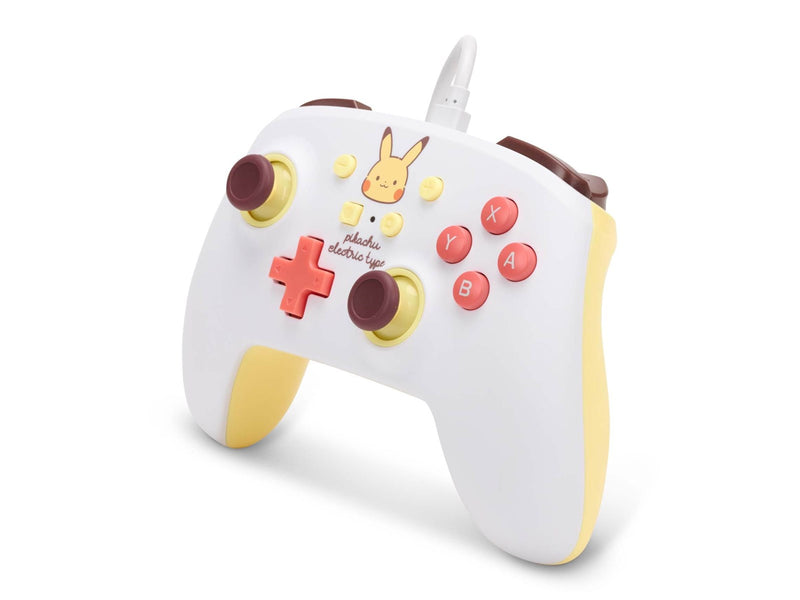 PowerA Enhanced Wired Controller for Nintendo Switch - Pikachu Electric Type - Wired Controller - Nintendo Switch