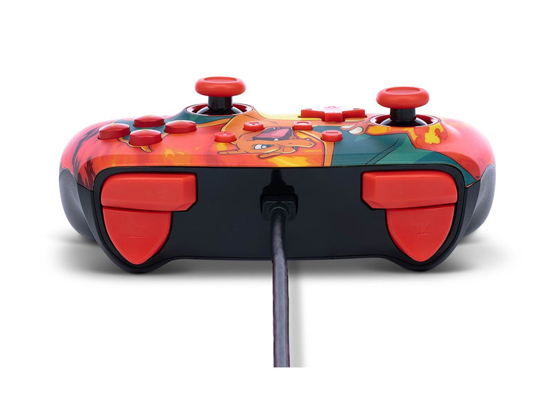 PowerA Enhanced Wired Controller for Nintendo Switch - Pokémon: Charizard Vortex - Wired Controller - Nintendo Switch