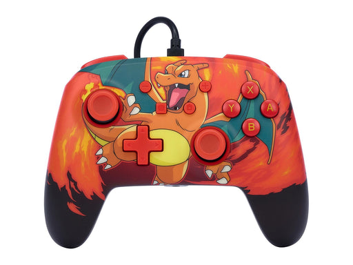 PowerA Enhanced Wired Controller for Nintendo Switch - Pokémon: Charizard Vortex - Wired Controller - Nintendo Switch