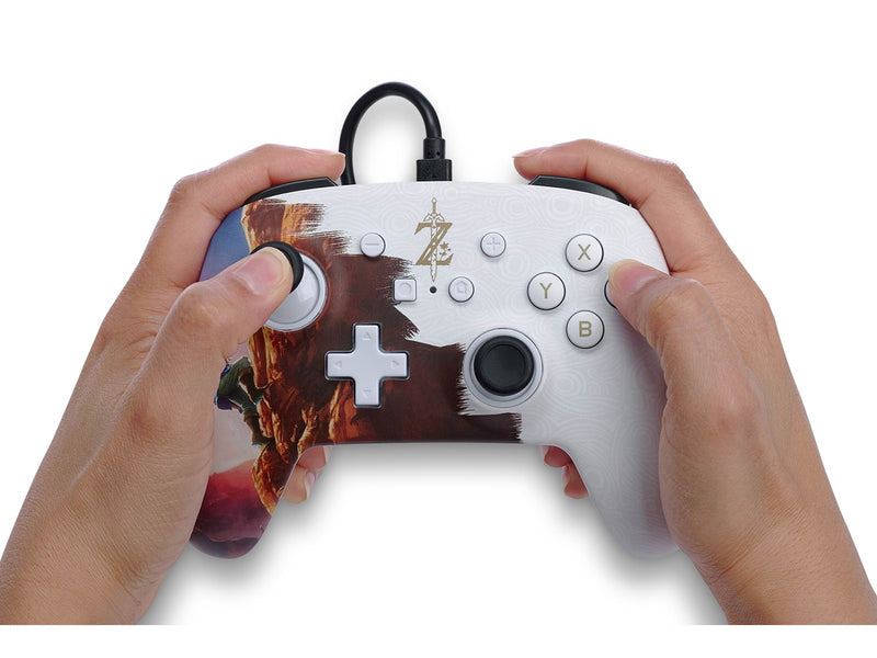 PowerA Enhanced Wired Controller for Nintendo Switch - Zelda Hero's Ascent - Wired Controller - Nintendo Switch