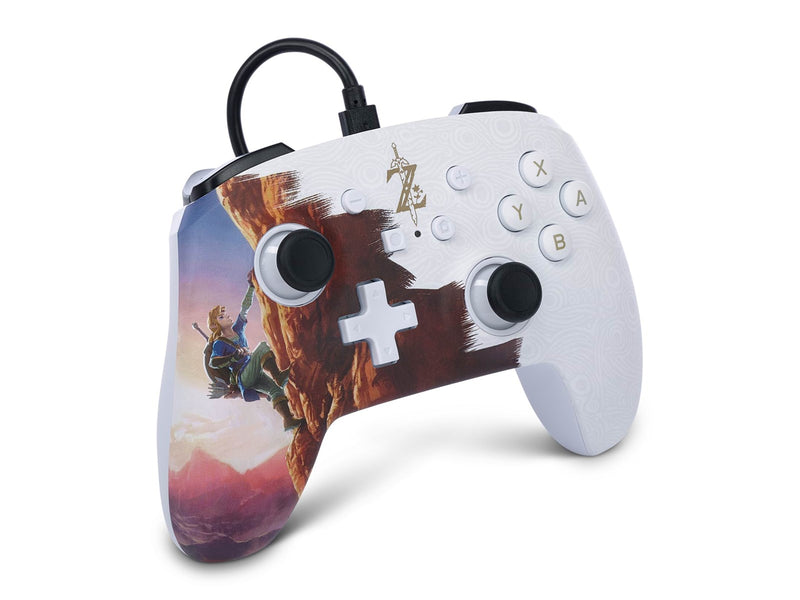 PowerA Enhanced Wired Controller for Nintendo Switch - Zelda Hero's Ascent - Wired Controller - Nintendo Switch