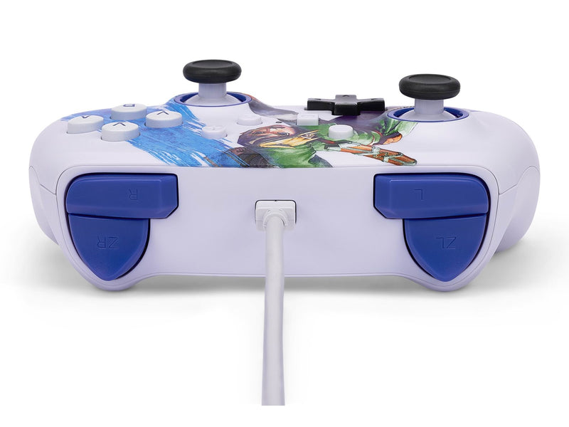 PowerA Enhanced Wired Controller for Nintendo Switch - Zelda Master Sword Attack - Wired Controller - Nintendo Switch