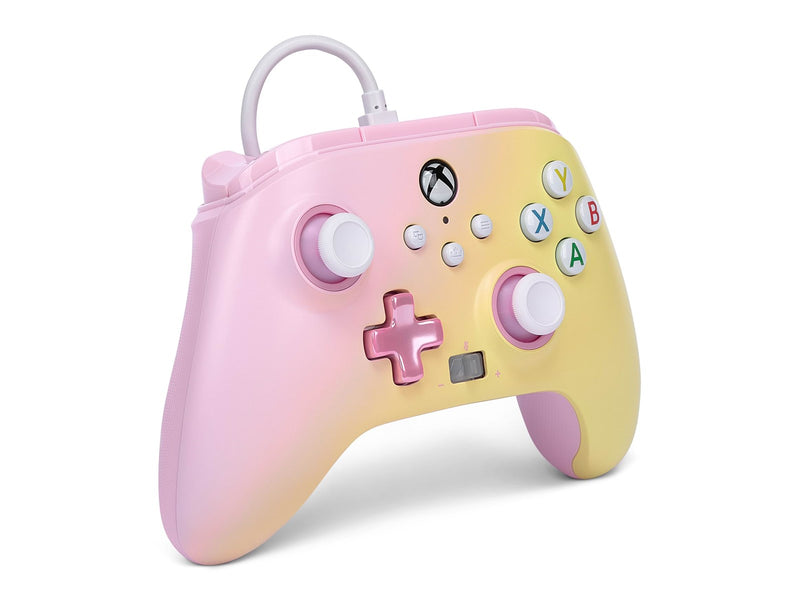 PowerA Enhanced Wired Controller for Xbox Series X|S - Pink Lemonade - Wired Controller - Microsoft Xbox One