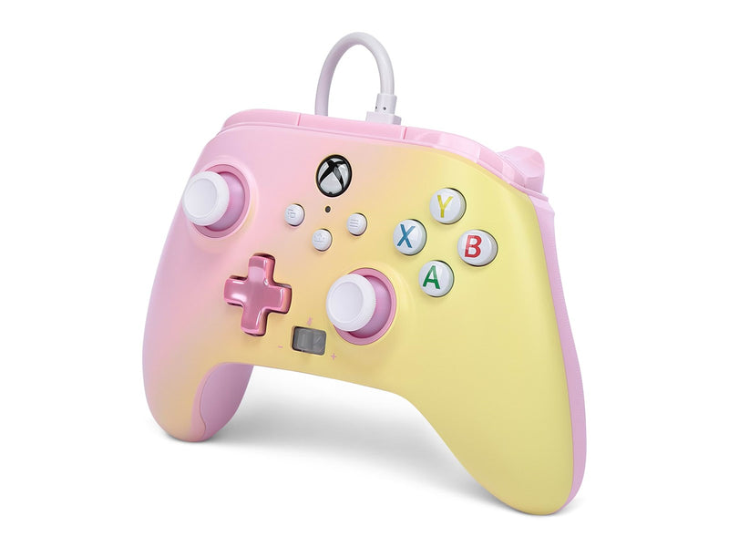 PowerA Enhanced Wired Controller for Xbox Series X|S - Pink Lemonade - Wired Controller - Microsoft Xbox One