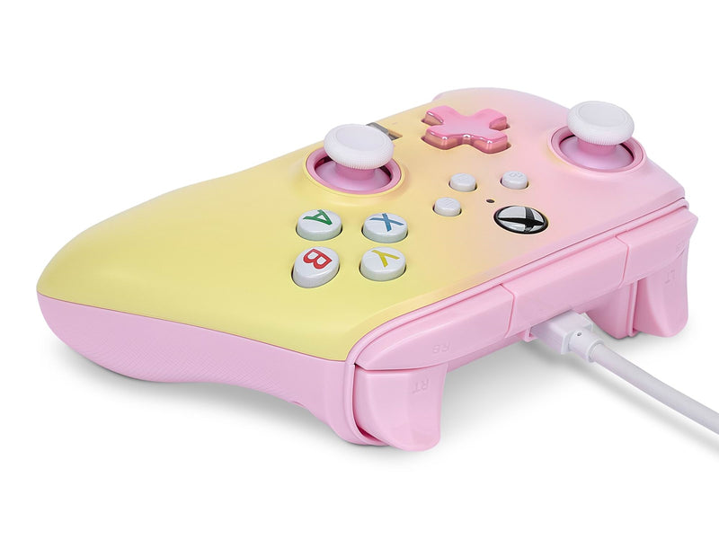 PowerA Enhanced Wired Controller for Xbox Series X|S - Pink Lemonade - Wired Controller - Microsoft Xbox One