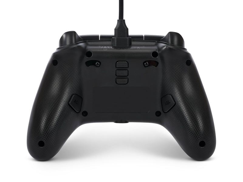 PowerA Kabelgebundener Advantage-Controller für Xbox Series X|S mit Lumectra - Schwarz - Wired Controller - Microsoft Xbox One