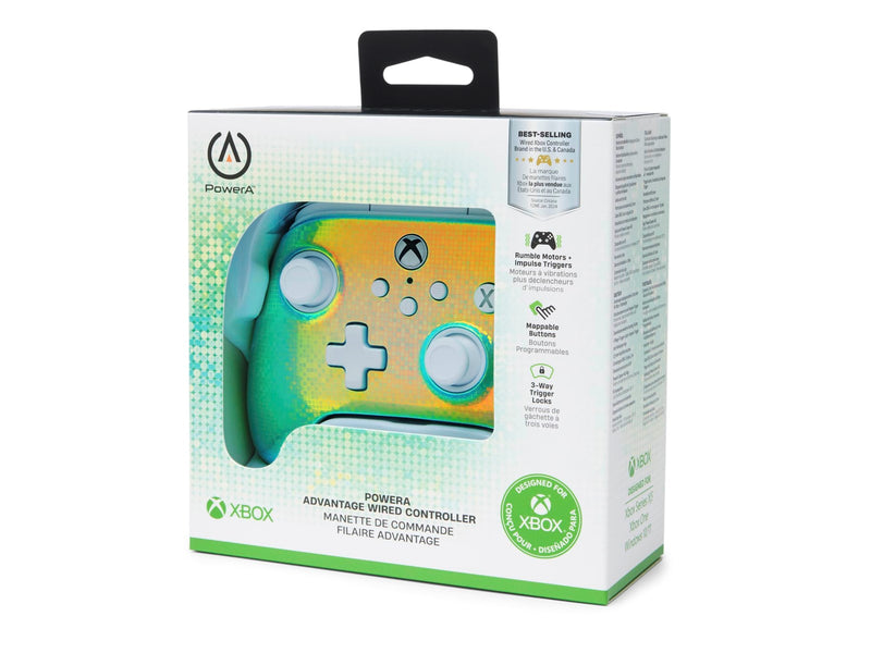 PowerA Kabelgebundener Controller Advantage für Xbox Series X|S - Diskokugel
