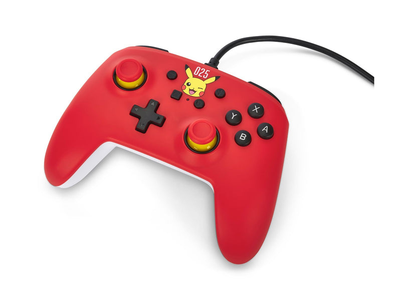 PowerA Kabelgebundener Controller für Nintendo Switch – Lachendes Pikachu - Wired Controller - Nintendo Switch