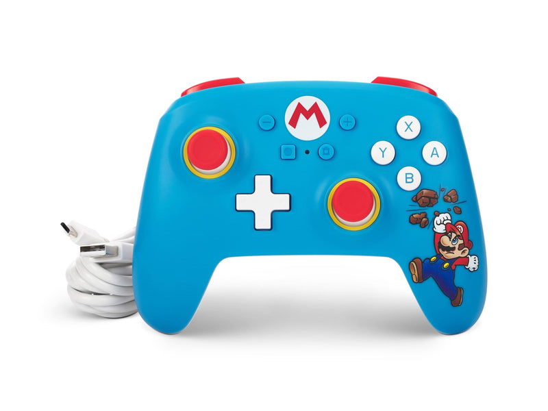 PowerA Kabelgebundener Controller für Nintendo Switch – Ziegelbrecher-Mario - Wired Controller - Nintendo Switch