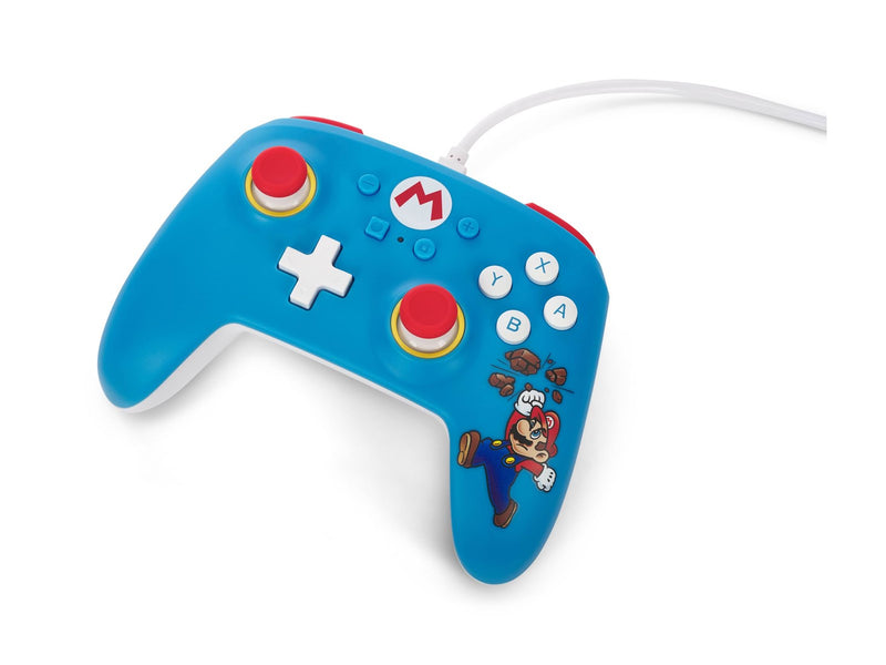 PowerA Kabelgebundener Controller für Nintendo Switch – Ziegelbrecher-Mario - Wired Controller - Nintendo Switch