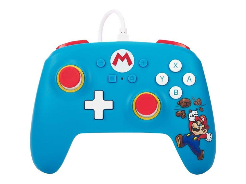 PowerA Kabelgebundener Controller für Nintendo Switch – Ziegelbrecher-Mario - Wired Controller - Nintendo Switch
