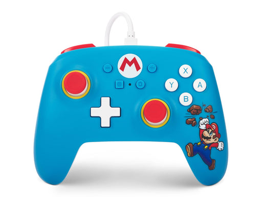 PowerA Kabelgebundener Controller für Nintendo Switch – Ziegelbrecher-Mario - Wired Controller - Nintendo Switch