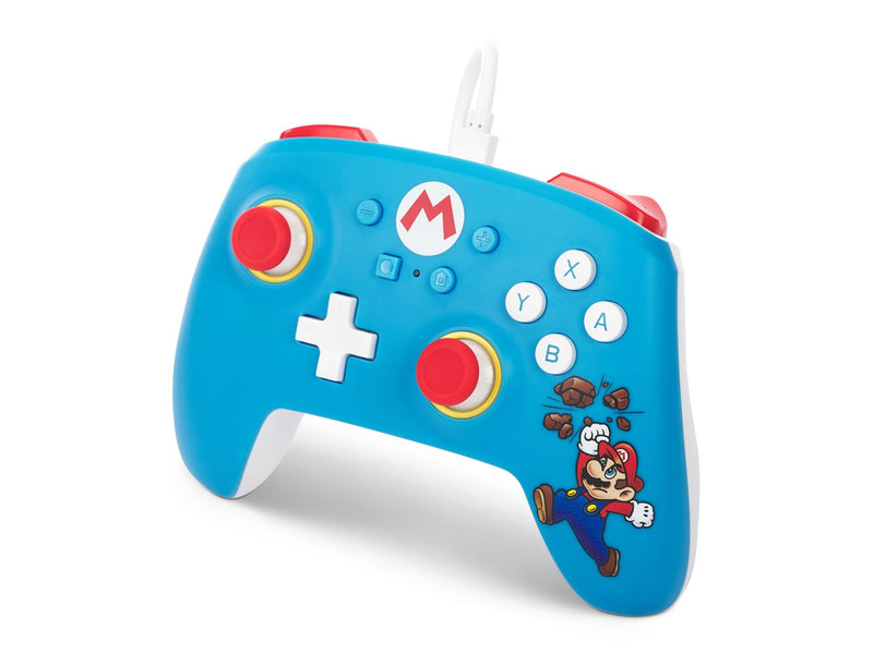 PowerA Kabelgebundener Controller für Nintendo Switch – Ziegelbrecher-Mario - Wired Controller - Nintendo Switch