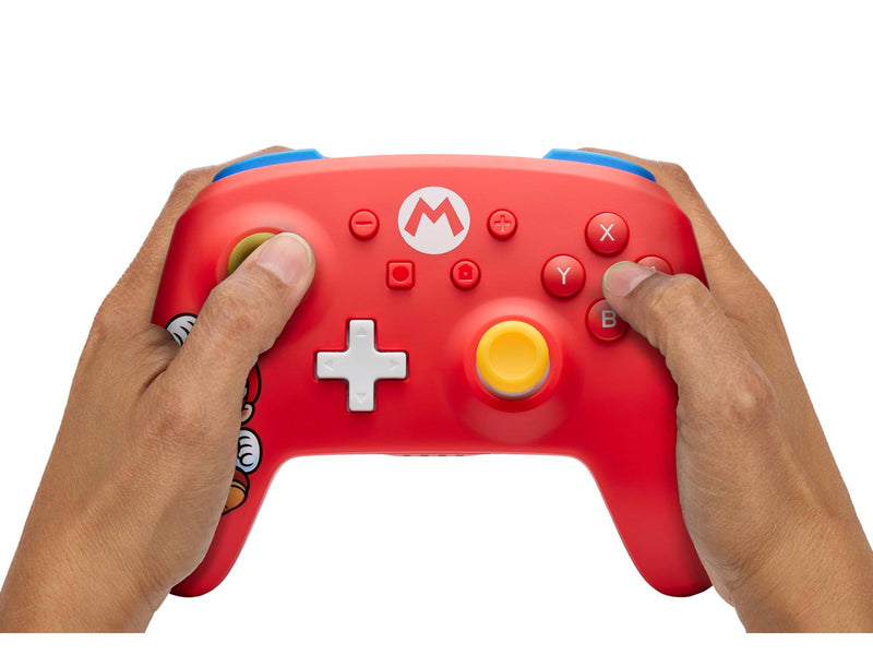 PowerA Kabelloser Controller für Nintendo Switch - Mario-Freude - Controller