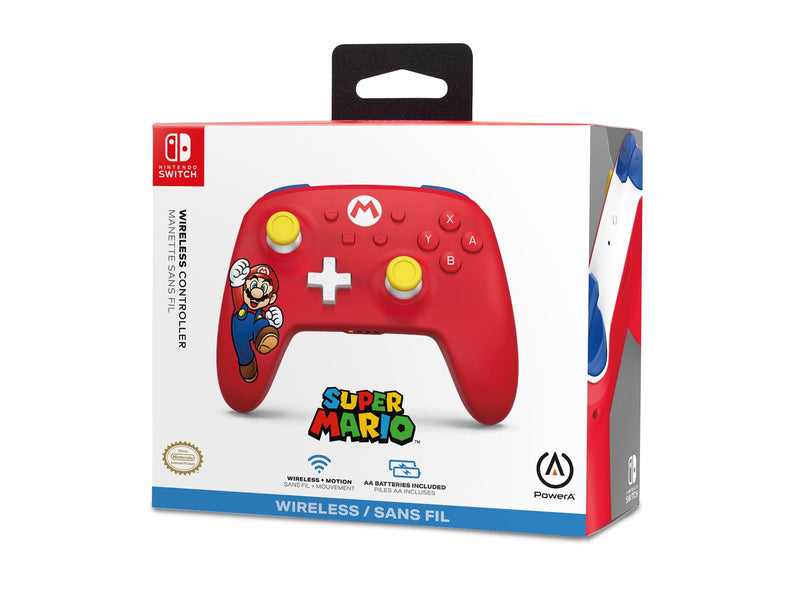 PowerA Kabelloser Controller für Nintendo Switch - Mario-Freude - Controller